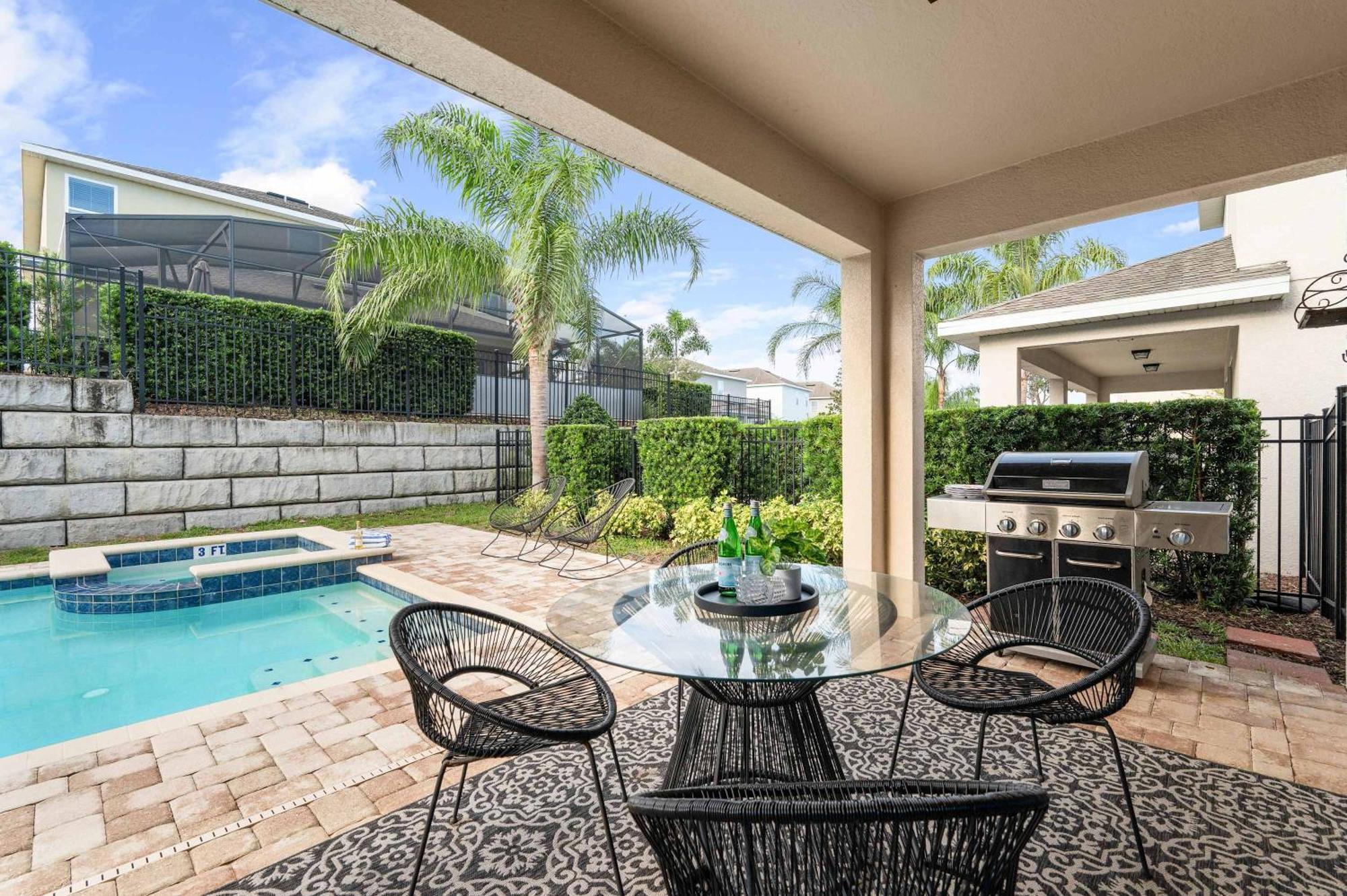 Private Heated Pool Billiard Lounge 6mi To * Orlando