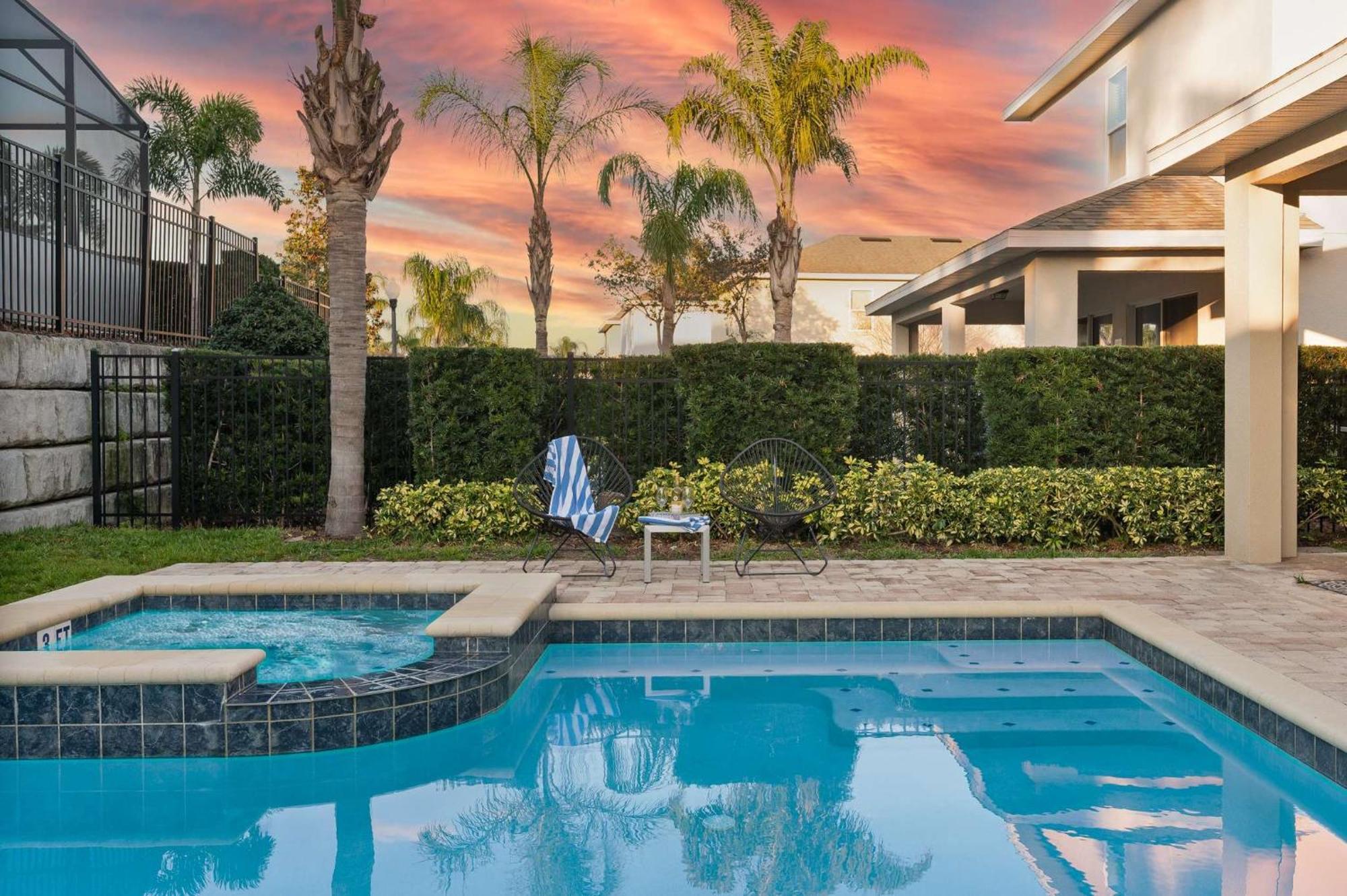 Private Heated Pool Billiard Lounge 6mi To Orlando